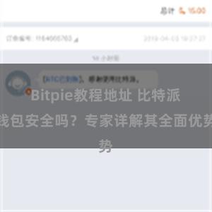 Bitpie教程地址 比特派钱包安全吗？专家详解其全面优势