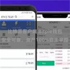 比特派客户端 Bitpie钱包安全可靠，资产100%自主掌控