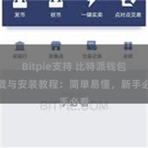 Bitpie支持 比特派钱包下载与安装教程：简单易懂，新手必看