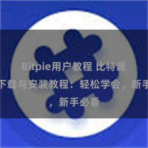 Bitpie用户教程 比特派钱包下载与安装教程：轻松学会，新手必看