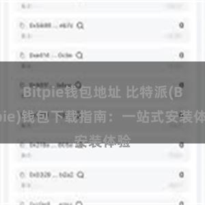 Bitpie钱包地址 比特派(Bitpie)钱包下载指南：一站式安装体验