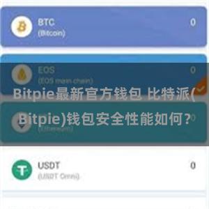 Bitpie最新官方钱包 比特派(Bitpie)钱包安全性能如何？