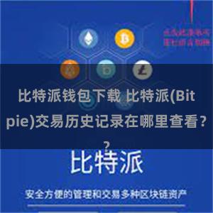 比特派钱包下载 比特派(Bitpie)交易历史记录在哪里查看？